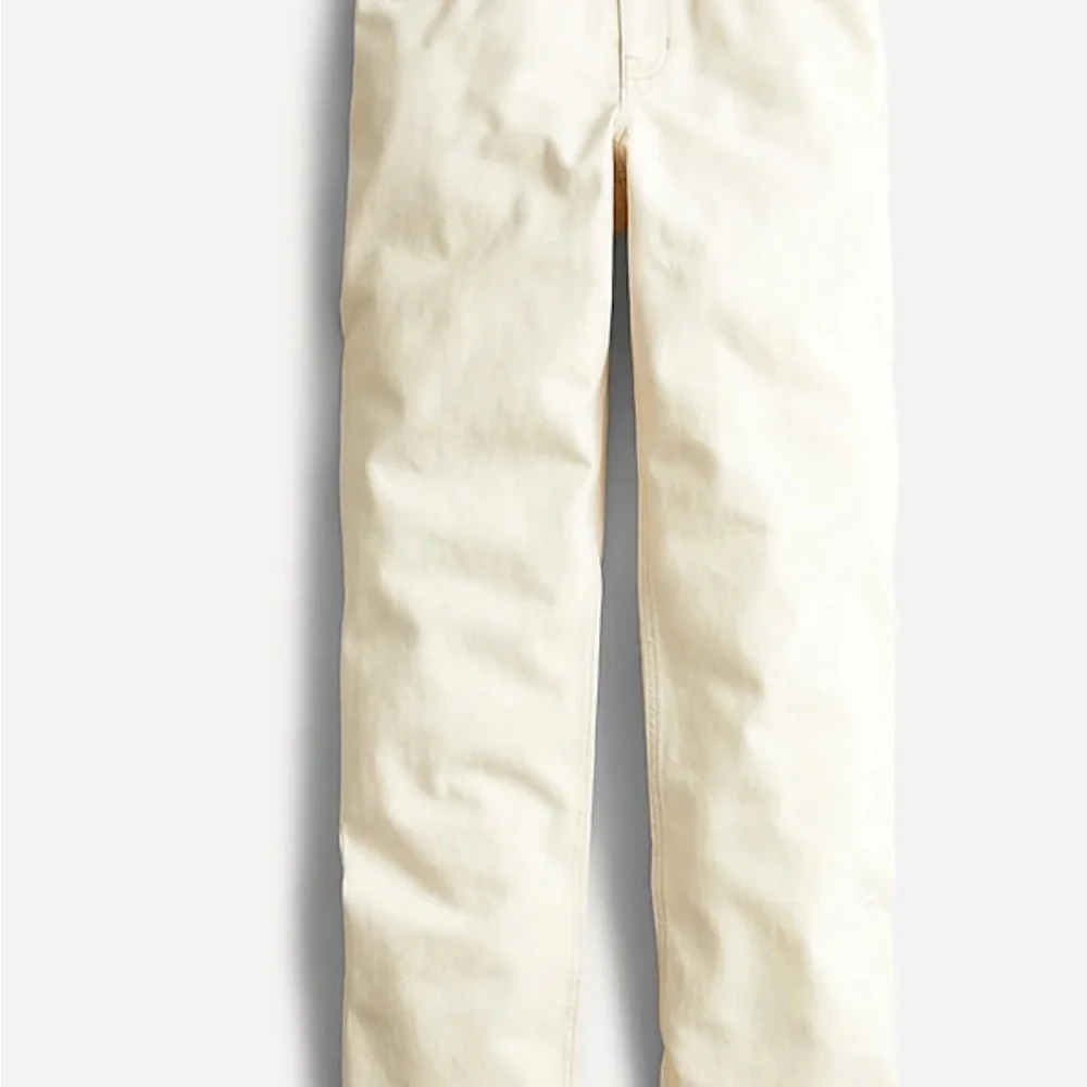 J.Crew‎ Slouchy boyfriend jean in ecru